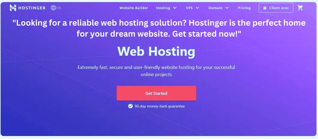 A Comprehensive Review of Hostinger