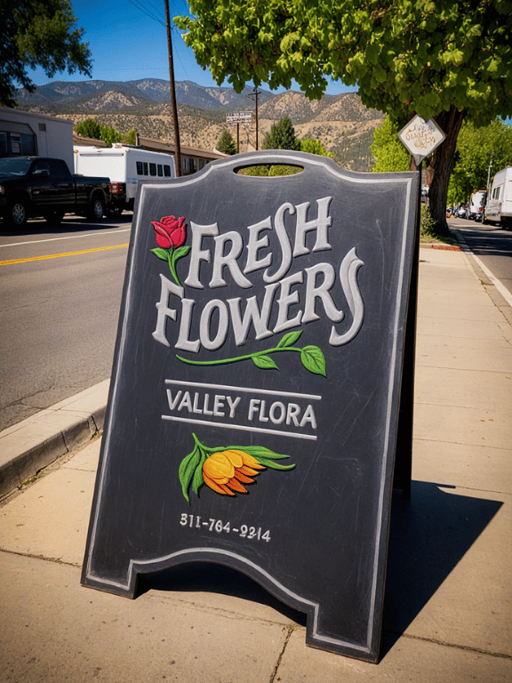 29. Hand-Painted Signs
